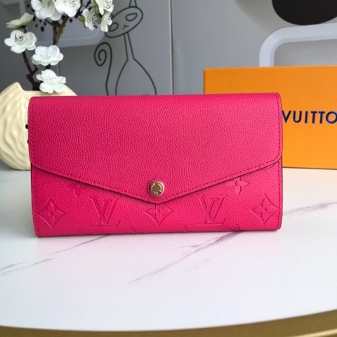 LOUIS VUITTON Wallets M61182 rose red